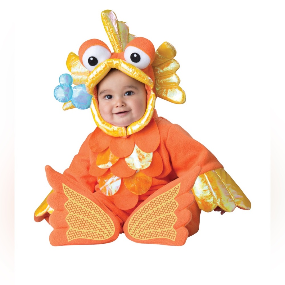 In Character brand Giggly Goldfish Costume Size 6-12 Months EUC